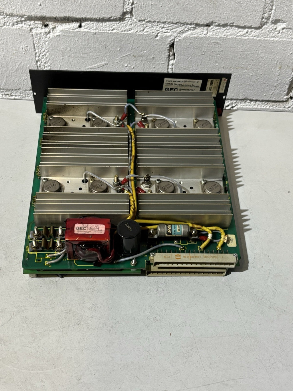 GEC AXIS CONTROLLER Mk2 P230-22.5 110- 4.9A Achsenregler