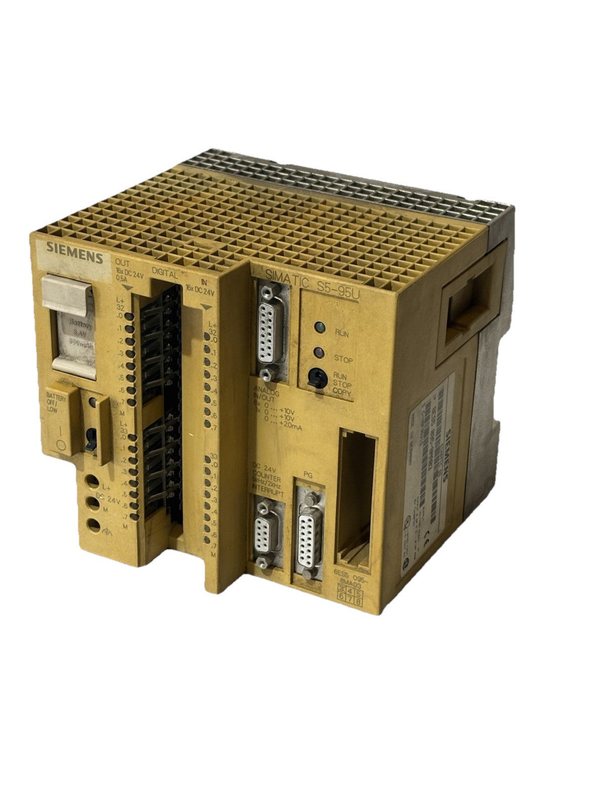 SIEMENS 6ES5 095-8MA03 S5-95U E-Stand: 03