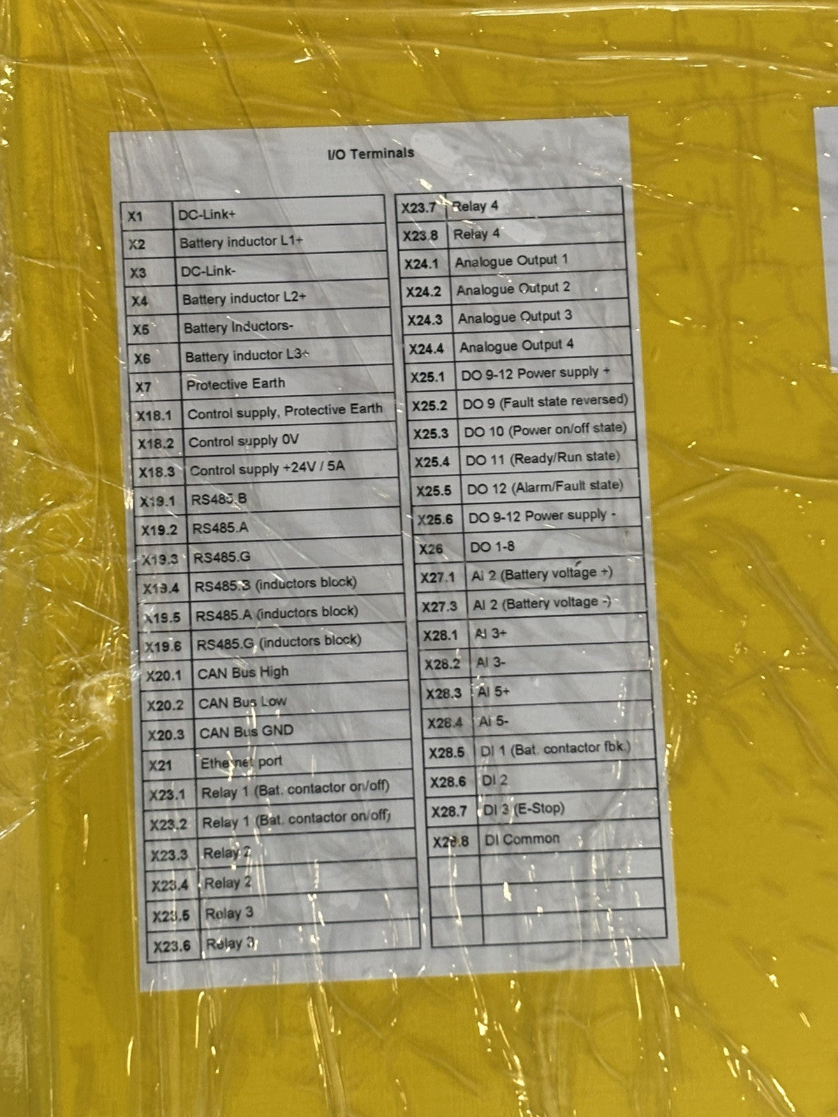 YellowBee DC-DC ZX-1024 10-01  1200V 250A REV:01 INCLUDING INDUCTORS BLOCK