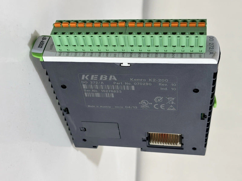 KEBA Kemro K2-200 DO 272/A 070290 Rev.10