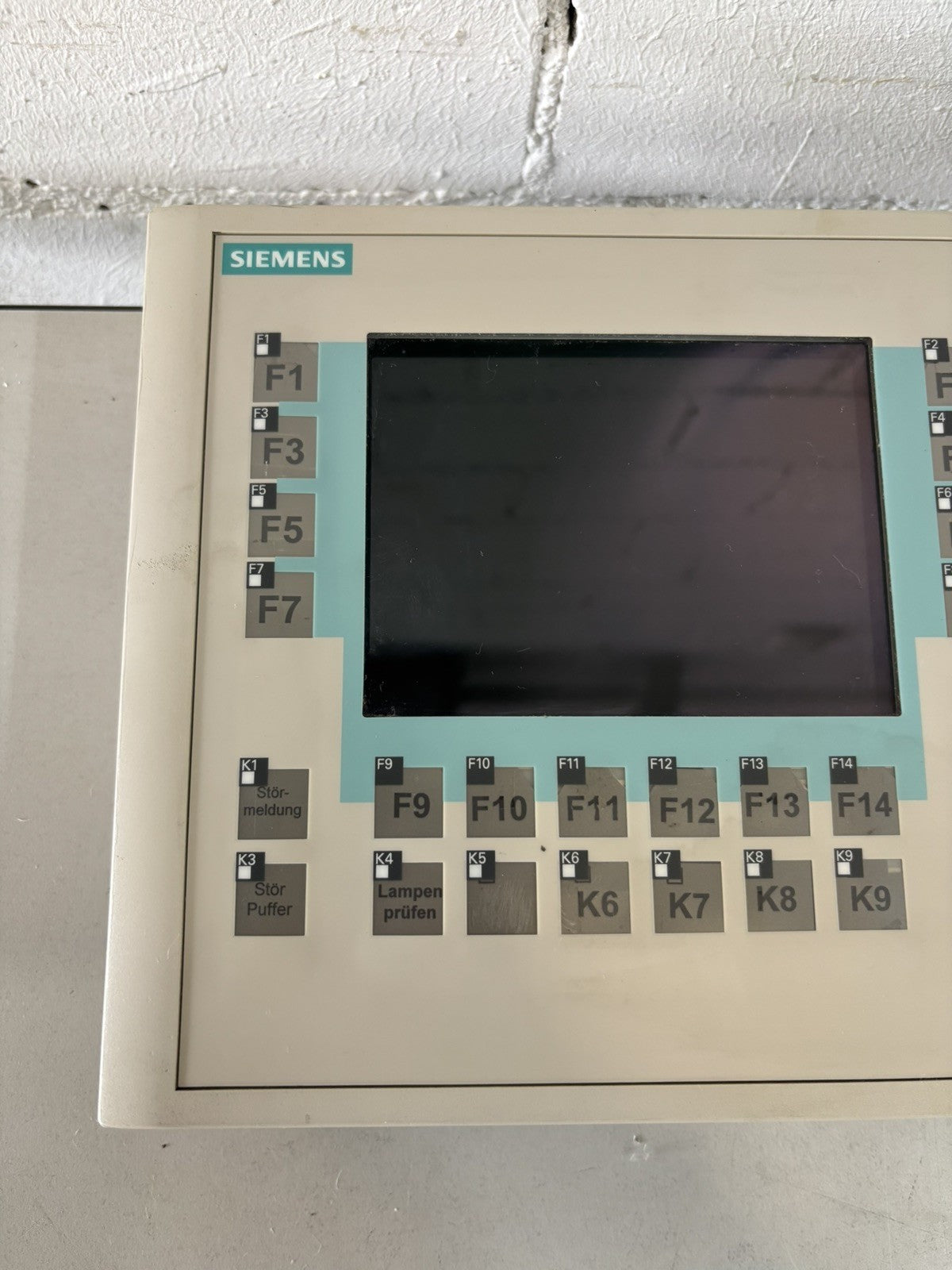 SIEMENS SIMATIC S7 OP270 Key-6 CSTN 6AV6 542-0CA10-0AX0