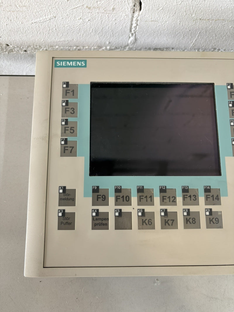 SIEMENS SIMATIC S7 OP270 Key-6 CSTN 6AV6 542-0CA10-0AX0
