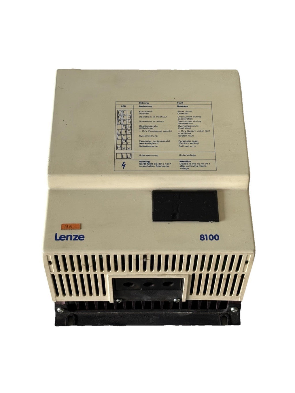 LENZE 8100 8106_E.3C.11 Frequenzumrichter Inverter 220/240V 17A