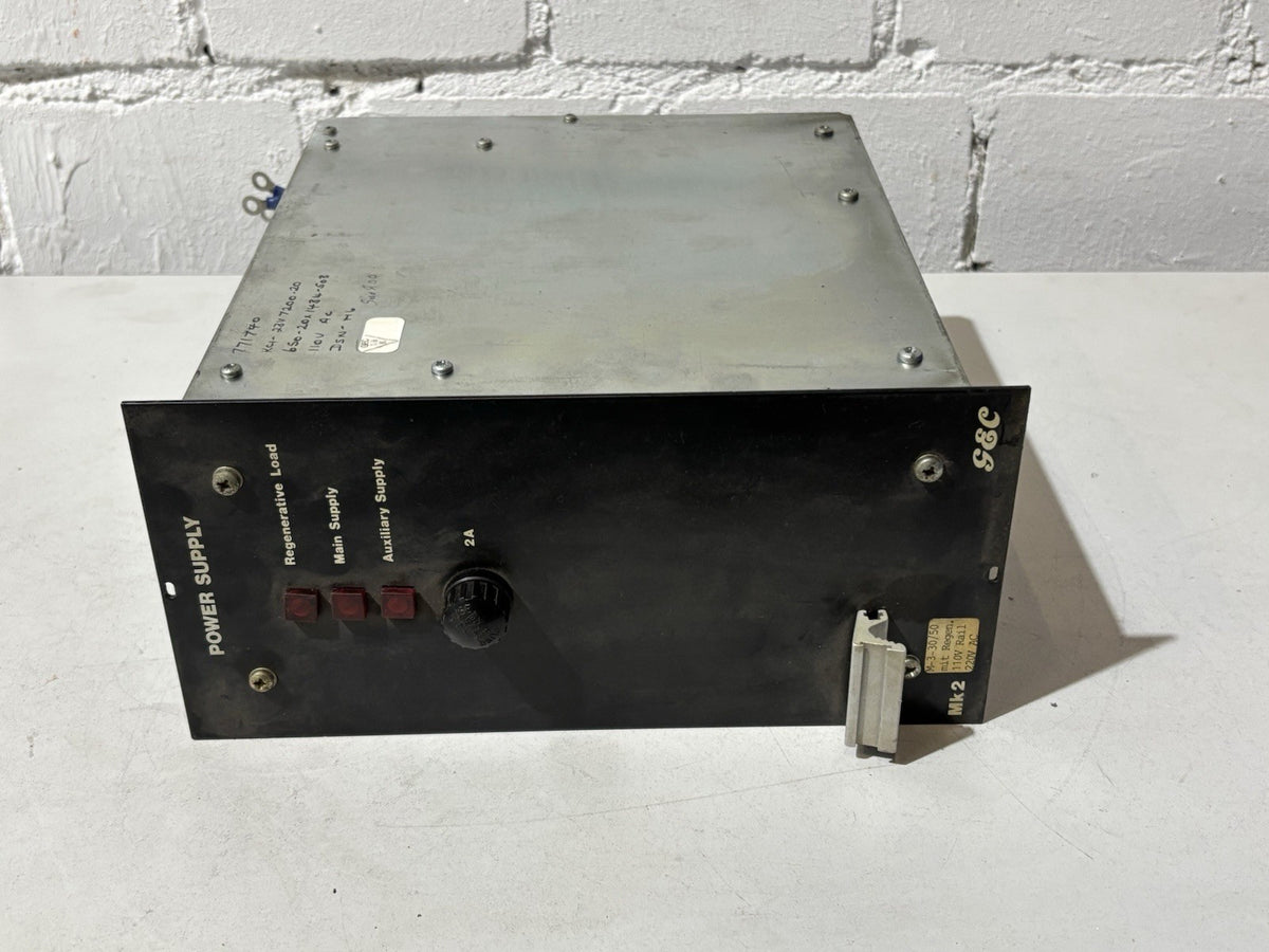 GEC NUM VERSORGUNG POWER SUPPLY Mk2 M-3-30/50