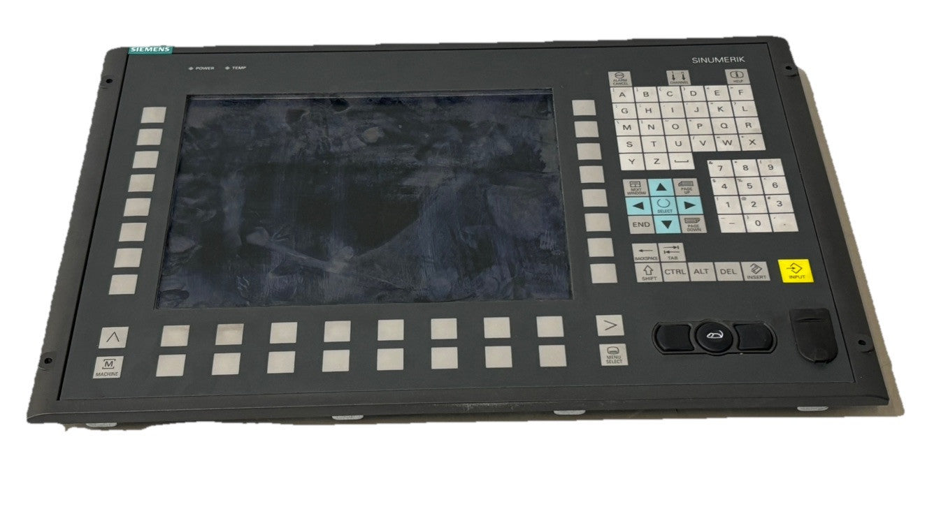 SIEMENS SINUMERIK 6FC5203-0AF02-0AA1 Version: F OP 012 Operator Panelfront