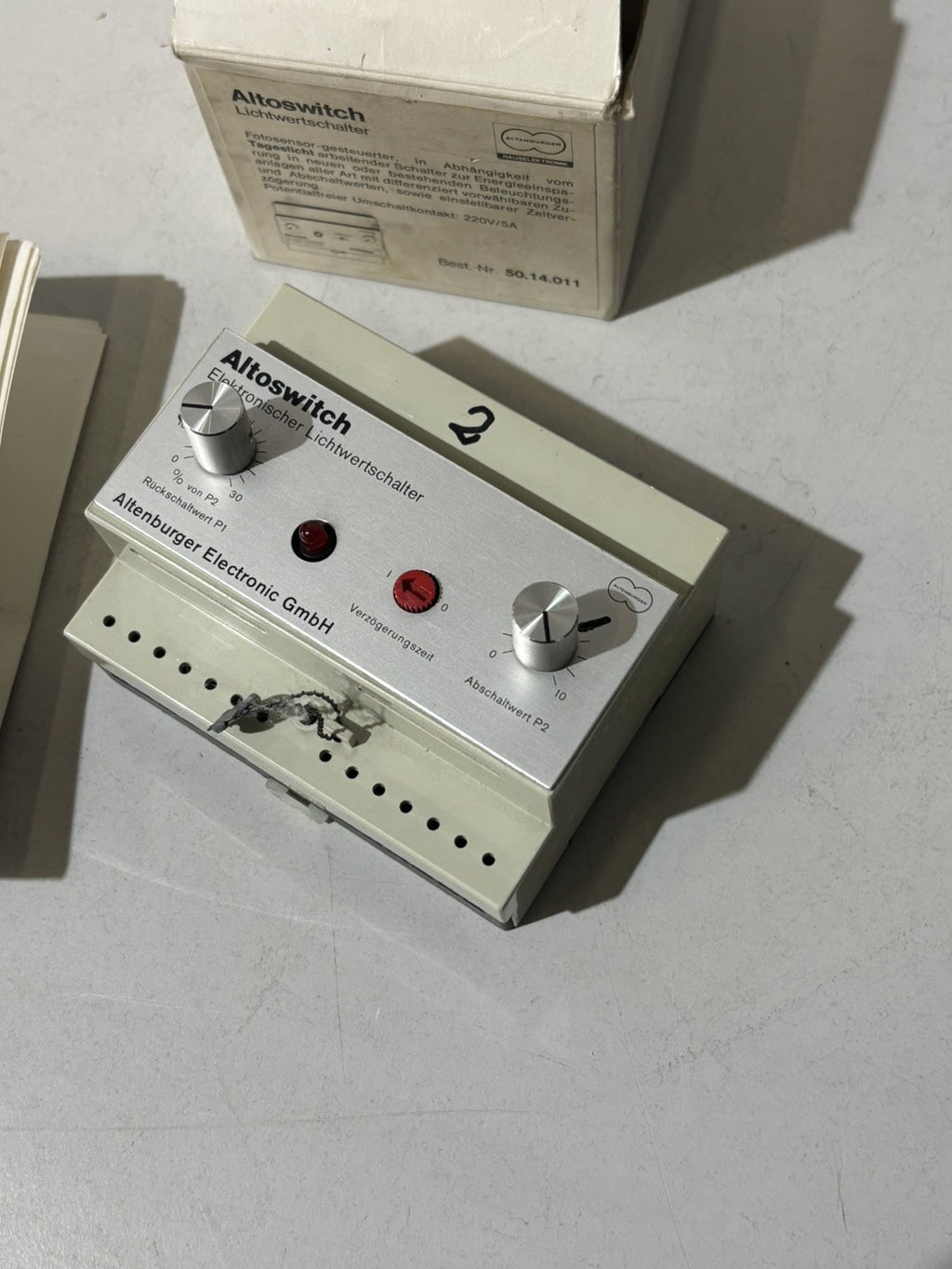 Altenburger Altoswitch Elektronischer Lichtwertschalter Best.-Nr. 50.14.011