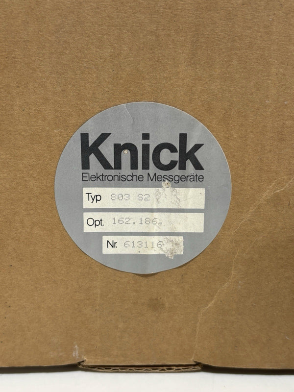 Knick Typ 803 S2 Opt. 162.186 Digital-Anzeiger