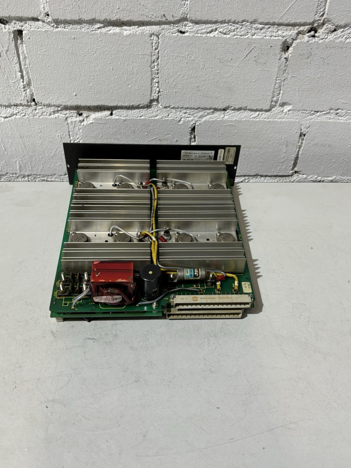 GEC AXIS CONTROLLER Mk2 P230-22.5 110- 10.0 Achsenregler