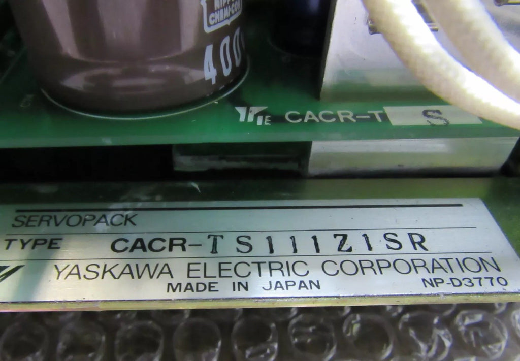 YASKAWA ELECTRIC Servopack CACR-TS111Z1SR