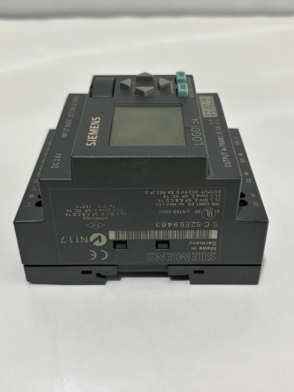Siemens 6ED1 052-1 CC00-0BA4 LOGO! 24 DC 24V E-Stand: 02