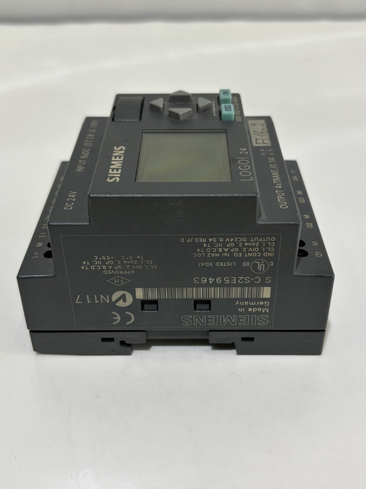 Siemens 6ED1 052-1 CC00-0BA4 LOGO! 24 DC 24V E-Stand: 02