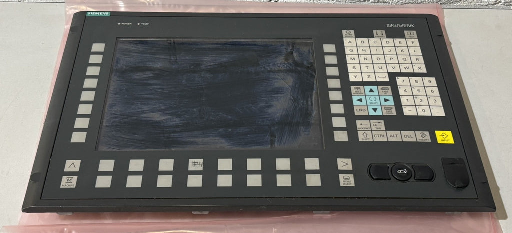Siemens Sinumerik 6FC5203-0AF02-0AA1 VERSION: E OP 012 Operator Panelfront