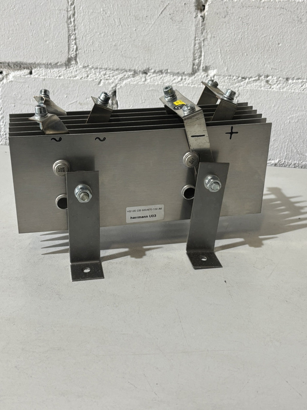 herrmann U03 HS12E-DB 500/670-100 A6 Gleichrichtersäule Rectifier Module