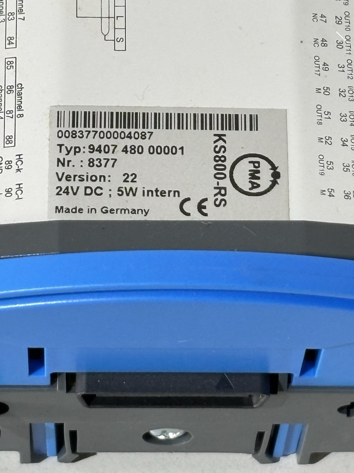 PMA KS800-RS TYP 9407 480 00001 Multi-Temperature-Controller Nr 8377