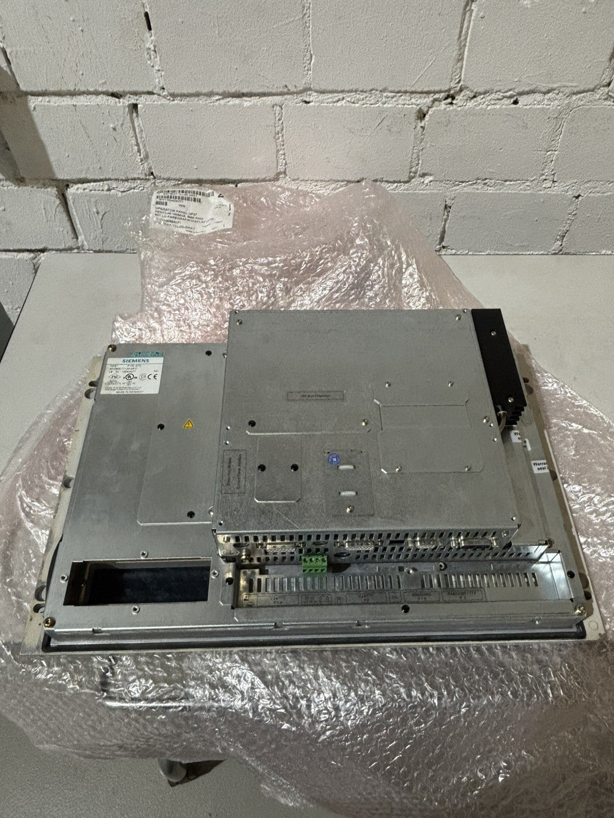Siemens Simatic OP37 6AV3637-1LL00-0AX1 pentium 100MHZ, 8MB RAM