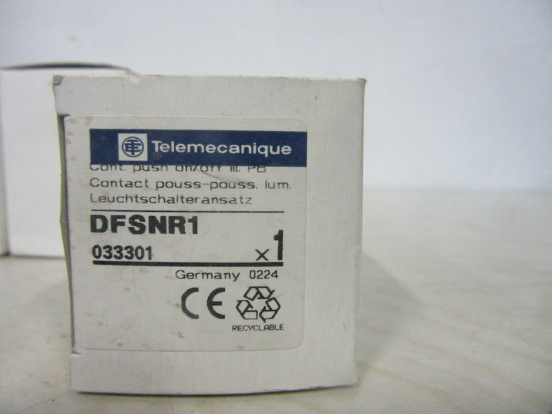 4x Telemecanique DFSNR1  Leuchtschalteransatz 033301