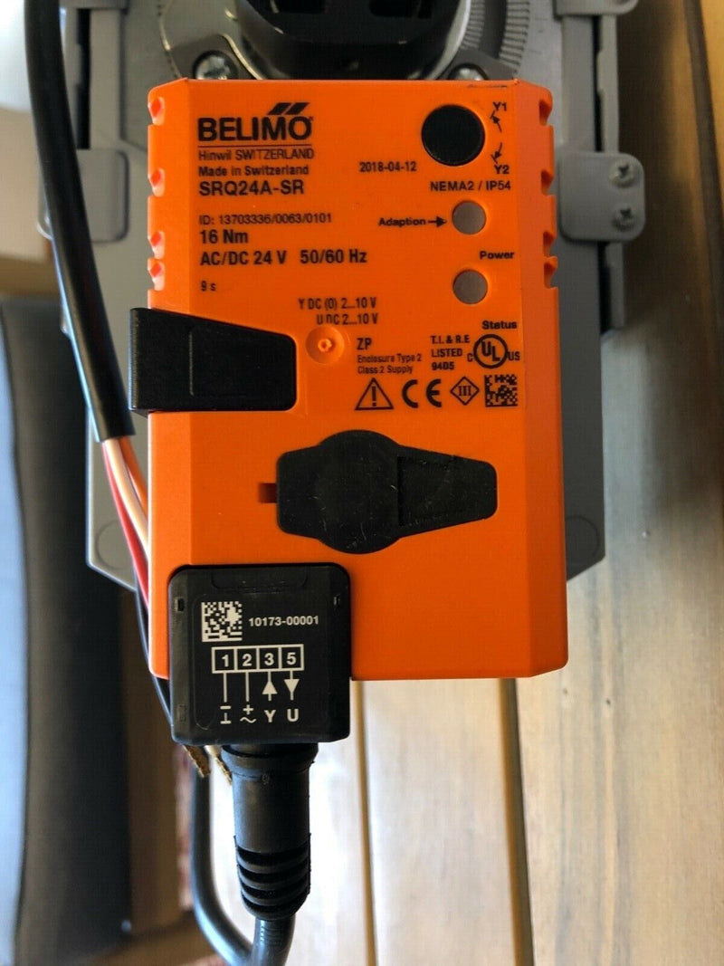 Belimo SRQ24A-SR Antrieb für Kugelhahn 16Nm AC DC 24V mit Anschluss R2015-P63-S1