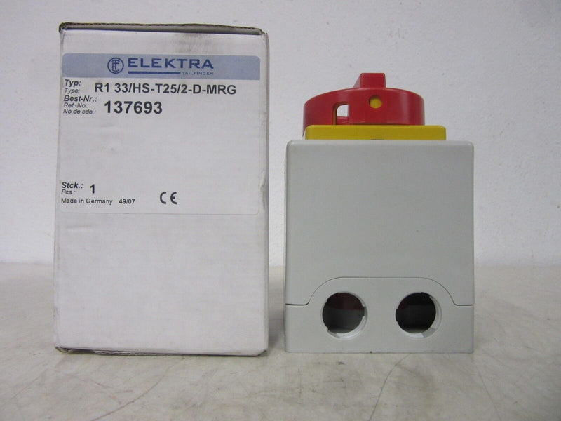 Elektra R1 33/HS-T25/2-D-MRG (137693) -unused-