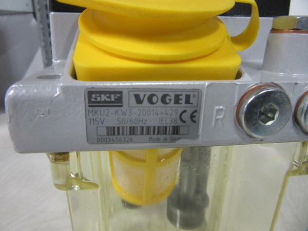 SKF Vogel  MKU2-KW3-20014+429 115V 50/60Hz IEC38