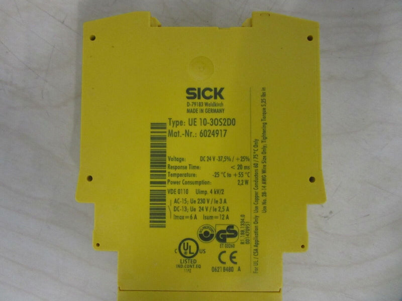 Sick C20E-030303A11 C20S-030103A11 UE 10-3OS2D0 Transmitter Receiver C2000