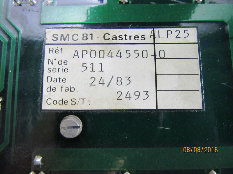 APRIL SMC81-Castres AP0044550-0  - used -