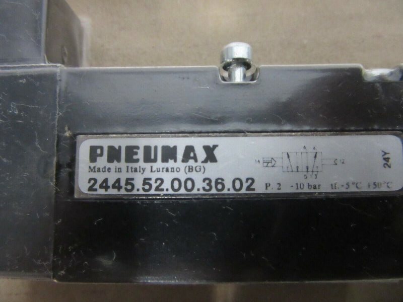 Pneumax Steuerventil 2445.52.00.36.02 p 2-10 bar