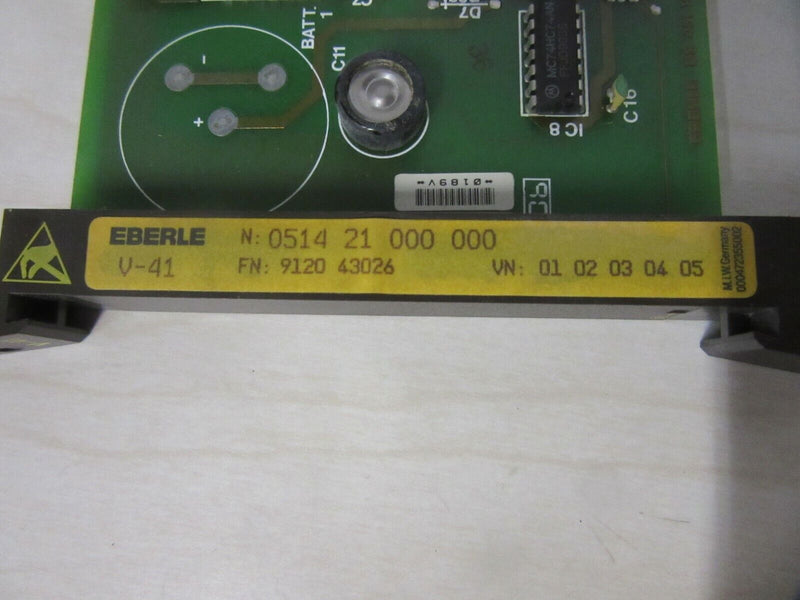 Eberle V-41 Modul 051421000000 Power Supply Module