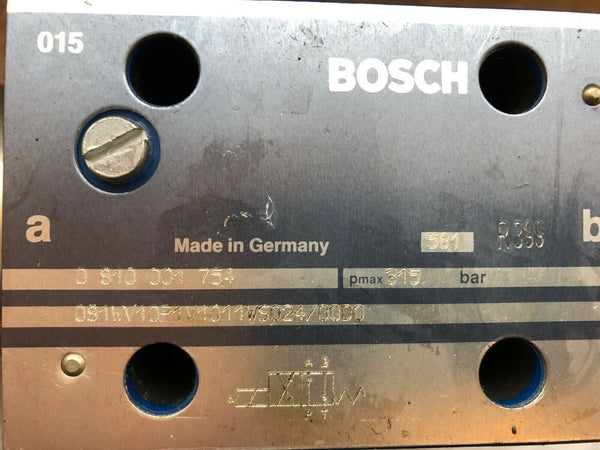 BOSCH Hydraulikventil 0 810 001 754  Type 081WV10P1V1011WS024/00D0