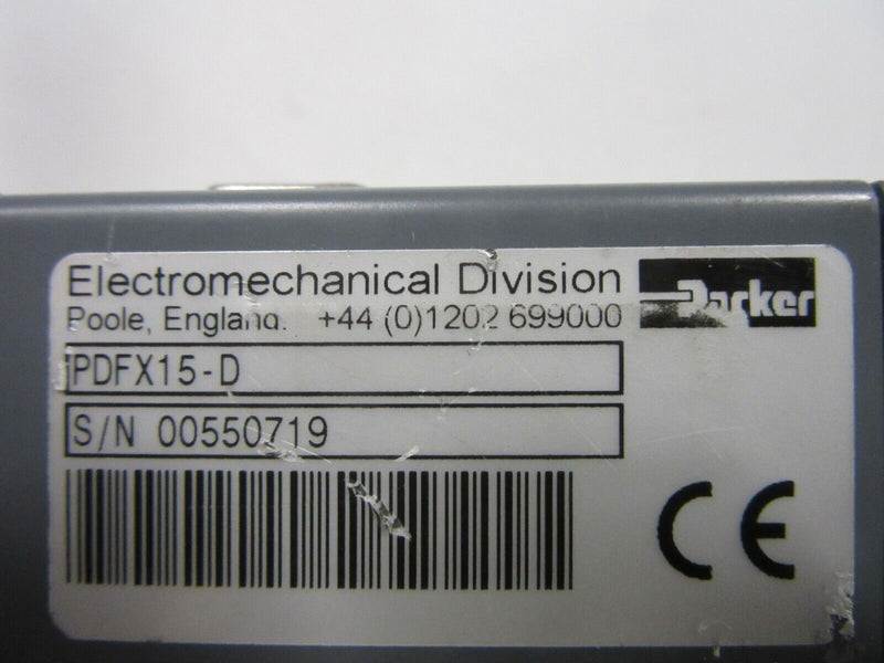 Parker Electromechanical Division Motorsteuerung PDFX15-D