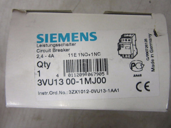 Siemens 3VU13 00-1MJ00  -unused-