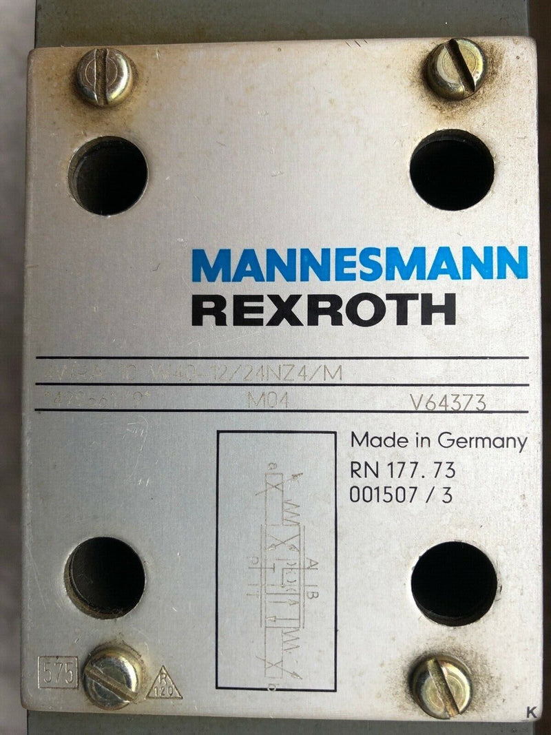 Mannesmann Rexroth 4WRA10 W40-12/24NZ4/M Magnetventil RN117.73001507/3