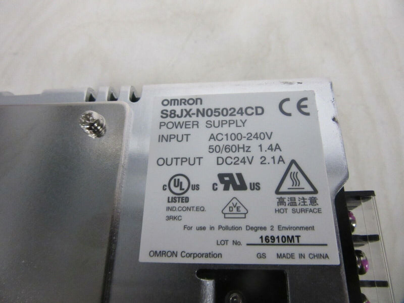 Omron S8JX-N05024CD Power Supply