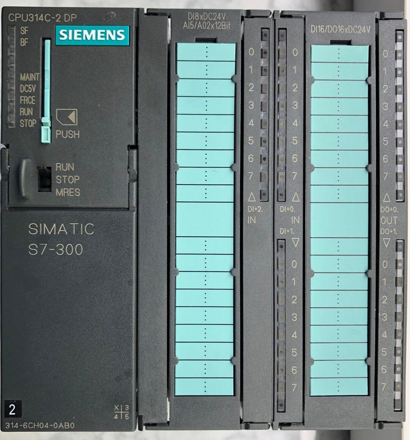 Siemens Simatic S7-300 CPU 6ES7 314-6CH04-0AB0  -gebraucht, used-