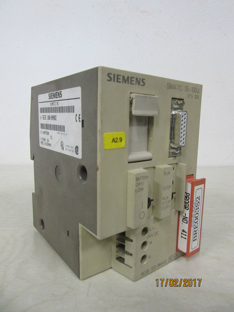 Siemens Simatic S5 6ES5 100-8MA02 E-Stand: 04