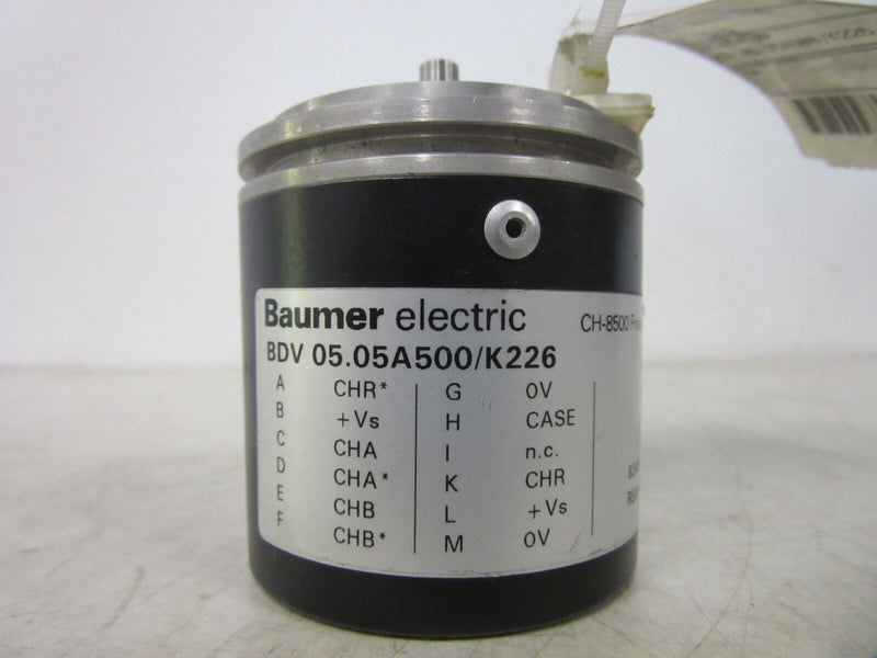 Baumer electric BDV 05.05A500/K226 -unused-
