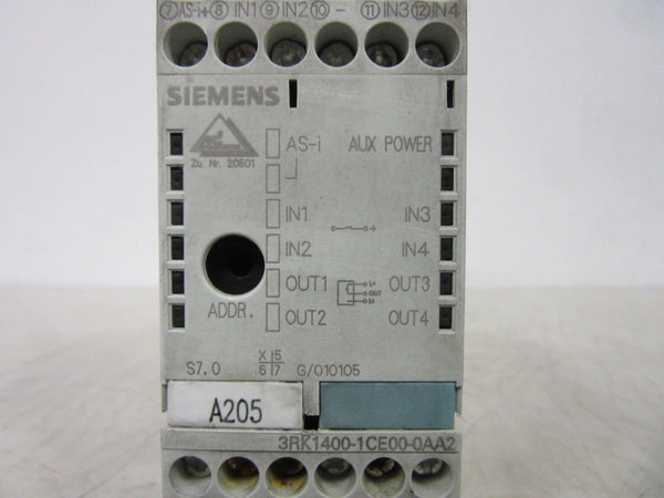 Siemens 3RK1400-1CE00-0AA2 AS-i Modul -used-