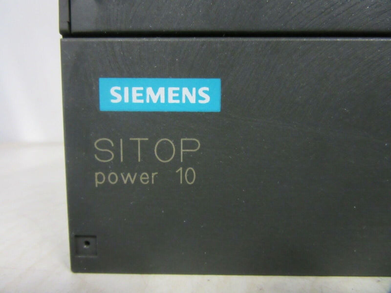 Siemens SITOP Power 10 6EP1334-1SL11 E-Stand: 02 Power Supply