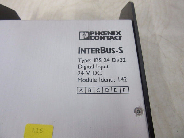 Phoenix Contact Interbus-S IBS 24 DI/32 2784421  -used-