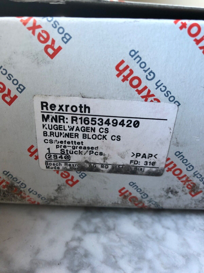 REXROTH R165349420 KUGELWAGEN CS, unused in OVP