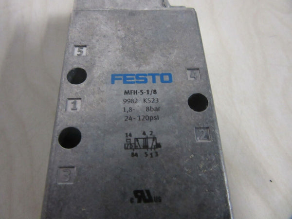 Festo MFH-5-1/8 9982 K523 1,8...8bar Magnetventil