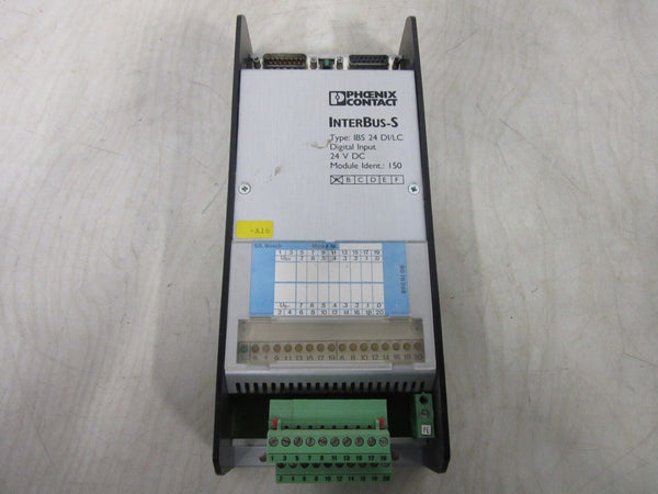 Phoenix Contact InterBus-S IBS 24 DI/LC -used-