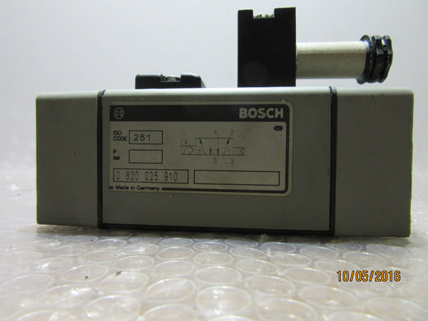 Bosch 0 820 025 910 | Pe max.10 bar | Ventil | UNUSED