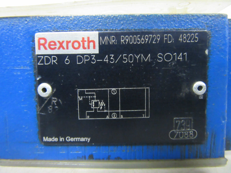 Rexroth R900569729 ZDR 6 DP3-43/50YM SO141 -unused-