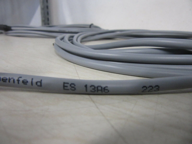 2x Baumer Electric ES 13A6 Sensor Verbindungskabel