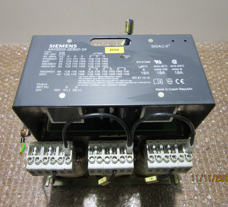 SIEMENS SIDAC-S 4AV3202-2EB00-0A - used -