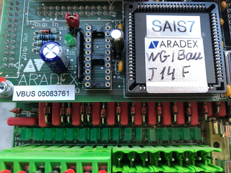 ARADEX VBus DIGI I/O V2.0 Modul 111195 JE +VBUSBASI V2.0 281095 JE+Ada. RJ-D-SUB