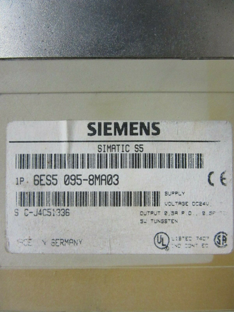 Siemens Simatic S5-95U 6ES5 095-8MA03