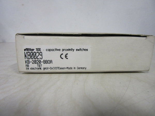 ifm electronic efector KB0029 KB-2020-BB0A