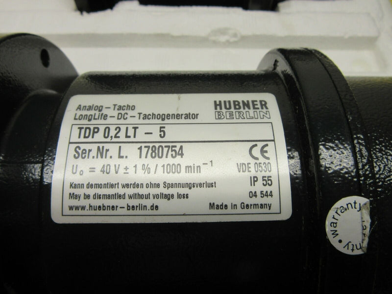 Hübner Berlin / Tachogenerator / Analog-Tacho / TDP 0,2 LT-5