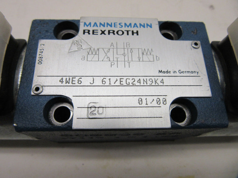 Rexroth 4WE6 J61/EG24N9K4 Hydraulik Ventil